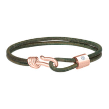 Load image into Gallery viewer, Promise Bracelet - Rose Gold Plated Sterling Silver Set With 0.1ct. Polished Diamond
