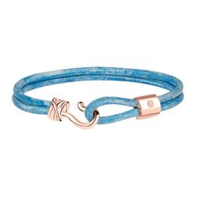 Load image into Gallery viewer, Promise Bracelet - Rose Gold Plated Sterling Silver Set With 0.1ct. Polished Diamond