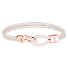 Load image into Gallery viewer, Promise Bracelet - Rose Gold Plated Sterling Silver Set With 0.1ct. Polished Diamond
