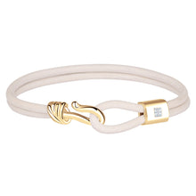 Load image into Gallery viewer, Promise Bracelet - Yellow Gold Plated Sterling Silver Set With 0.1ct. Polished Diamond