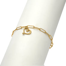 Load image into Gallery viewer, Infinity Heart Paperclip Bracelet - Sterling Silver 925