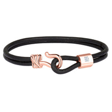Load image into Gallery viewer, Promise Bracelet - Rose Gold Plated Sterling Silver Set With 0.1ct. Polished Diamond