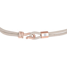 Load image into Gallery viewer, Promise Bracelet - Rose Gold Plated Sterling Silver Set With 0.1ct. Polished Diamond