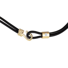 Load image into Gallery viewer, Promise Bracelet - Yellow Gold Plated Sterling Silver Set With 0.1ct. Polished Diamond