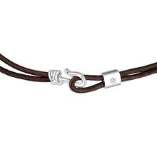 Load image into Gallery viewer, Promise Bracelet - Sterling Silver Set With 0.1ct. Polished Diamond