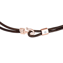 Load image into Gallery viewer, Promise Bracelet - Rose Gold Plated Sterling Silver Set With 0.1ct. Polished Diamond