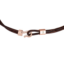 Load image into Gallery viewer, Promise Bracelet - Rose Gold Plated Sterling Silver Set With 0.1ct. Polished Diamond