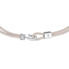 Load image into Gallery viewer, Promise Bracelet - Sterling Silver Set With 0.1ct. Polished Diamond
