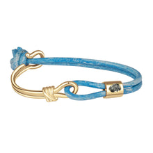 Load image into Gallery viewer, Two are One Bracelet - Sterling Silver Set With 1ct. Uncut Diamond