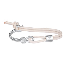 Load image into Gallery viewer, Two are One Bracelet - Sterling Silver Set With 0.1ct. Polished Diamond