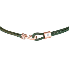 Load image into Gallery viewer, Promise Bracelet - Rose Gold Plated Sterling Silver Set With 0.1ct. Polished Diamond