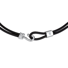 Load image into Gallery viewer, Promise Bracelet - Sterling Silver Set With 0.1ct. Polished Diamond