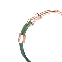 Load image into Gallery viewer, Two are One Bracelet - Sterling Silver Set With 0.1ct. Polished Diamond