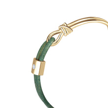 Load image into Gallery viewer, Two are One Bracelet - Sterling Silver Set With 0.1ct. Polished Diamond