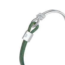 Load image into Gallery viewer, Two are One Bracelet - Sterling Silver Set With 0.1ct. Polished Diamond