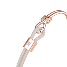 Load image into Gallery viewer, Two are One Bracelet - Sterling Silver Set With 0.1ct. Polished Diamond