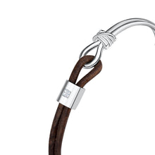 Load image into Gallery viewer, Two are One Bracelet - Sterling Silver Set With 0.1ct. Polished Diamond