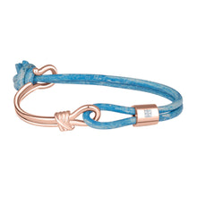 Load image into Gallery viewer, Two are One Bracelet - Sterling Silver Set With 0.1ct. Polished Diamond