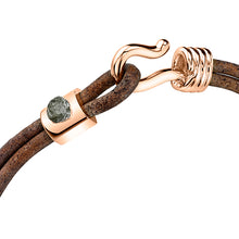 Load image into Gallery viewer, Promise Bracelet - Gold Plated Sterling Silver Set With 1ct. Uncut Diamond