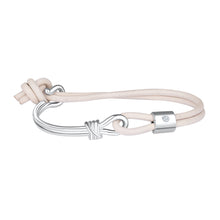 Load image into Gallery viewer, Two are One Bracelet - Sterling Silver Set With 0.1ct. Polished Diamond