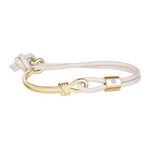 Load image into Gallery viewer, Two are One Bracelet - Sterling Silver Set With 0.1ct. Polished Diamond