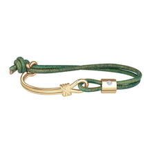 Load image into Gallery viewer, Two are One Bracelet - Sterling Silver Set With 0.1ct. Polished Diamond