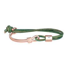 Load image into Gallery viewer, Two are One Bracelet - Sterling Silver Set With 0.1ct. Polished Diamond