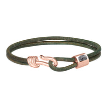 Load image into Gallery viewer, Promise Bracelet - Gold Plated Sterling Silver Set With 1ct. Uncut Diamond