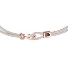 Load image into Gallery viewer, Promise Bracelet - Gold Plated Sterling Silver Set With 1ct. Uncut Diamond