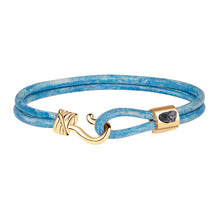 Load image into Gallery viewer, Promise Bracelet - Gold Plated Sterling Silver Set With 1ct. Uncut Diamond