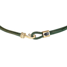 Load image into Gallery viewer, Promise Bracelet - Gold Plated Sterling Silver Set With 1ct. Uncut Diamond