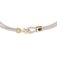 Load image into Gallery viewer, Promise Bracelet - Gold Plated Sterling Silver Set With 1ct. Uncut Diamond