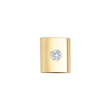 Load image into Gallery viewer, Charms - Sterling Silver Set with 0.1ct. Polished Diamond
