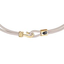 Load image into Gallery viewer, Promise Bracelet - Gold Plated Sterling Silver Set With 1ct. Uncut Diamond
