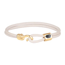 Load image into Gallery viewer, Promise Bracelet - Gold Plated Sterling Silver Set With 1ct. Uncut Diamond
