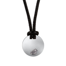 Load image into Gallery viewer, Sphere of Love Pendant - Sterling Silver Set With 1ct. Uncut Diamond
